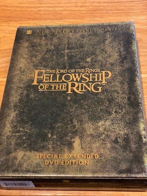 LORD OF THE Rings The Fellowship of the Ring Special Extended DVD - Lord Of The Rings Fellowship Of The Ring Extended Dvd