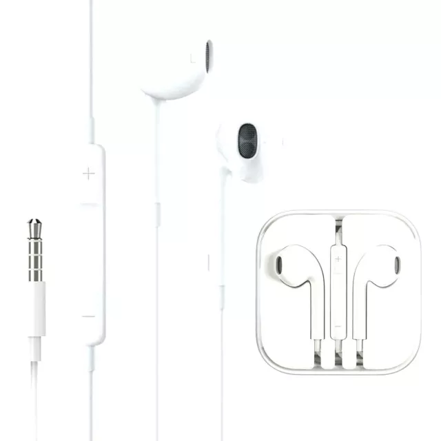 iPhone 6 6G 6+ 6S 6S+ 5G 5S 4G 4S iPad iPod HEADPHONE EARPHONE ORIGINAL QUALITY 3