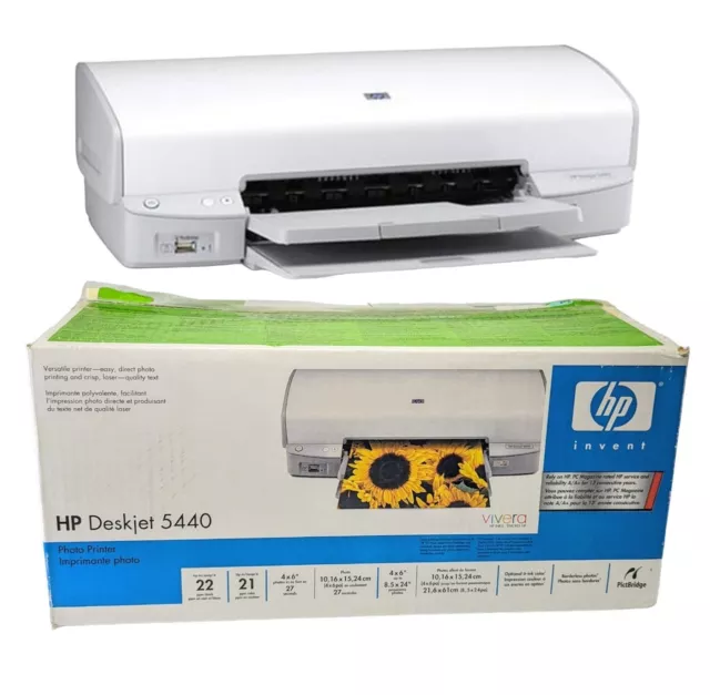 HP Deskjet 5440 Digital Photo Inkjet Printer