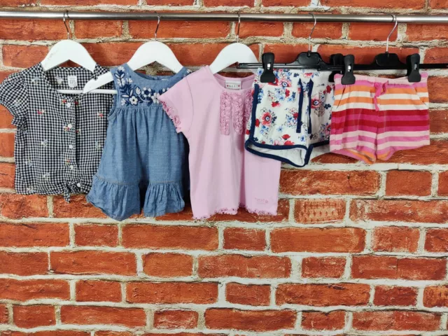 Baby Girl Bundle Age 18-24 Months Next Gap H&M Shorts Top T-Shirt Blouse 92Cm