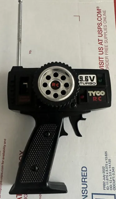 Vintage Tyco 9.6 V Turbo R/C Remote only Remote Controller Car Rare Holy Grail