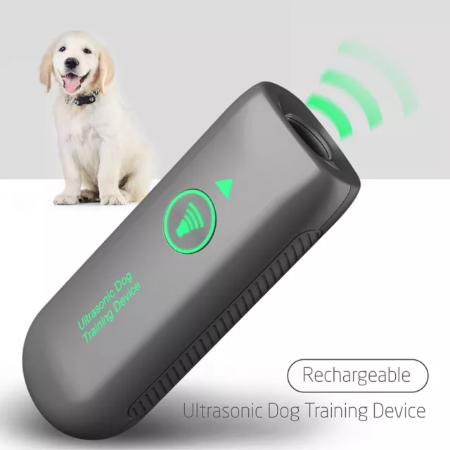Dispositivo anti-ladridos portátil dispositivos disuasorios de corteza de perro para herramientas de entrenamiento de cachorros