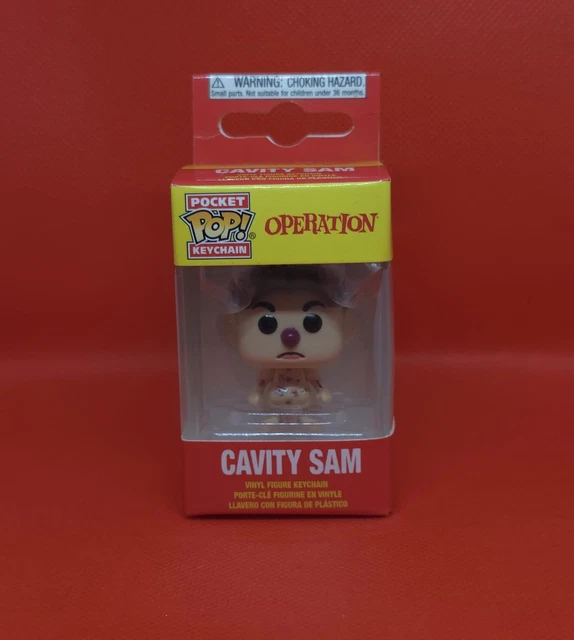 Funko POP! Schlüsselanhänger: Operation – Cavity Sam, Ca. 5 Cm, Vinyl-Figur Zum Sammeln, Offizielles Merchandise