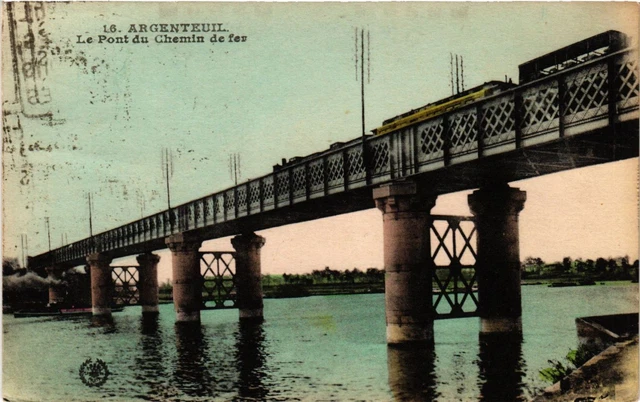CPA Argenteuil - Le Pont du Chemin de fer (290736)