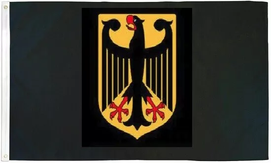 3x5 German HERITAGE Deutsch Deutschland Eagle Flag Banner 100D FABRIC