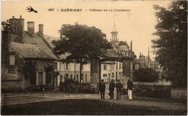 CPA GUERIGNY Chateau de la Chaussade Nievre (100152)