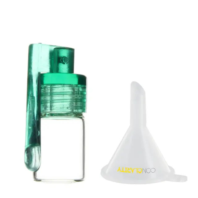 Premium 0.5g Green Mixing Tool e-Snuff Spices and Sweetener Storage Bullet