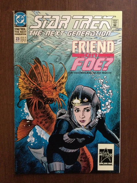 Star Trek The Next Generation.  # 23 DC COMICS 1991