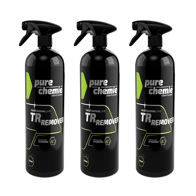 x3 Pure Chemie TR Remover 750ml pour éliminer les particules d'asphalte, le goud