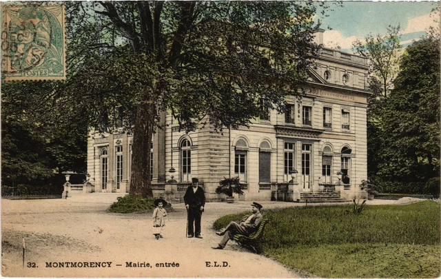 CPA Montmorency Mairie , entree (1319988)