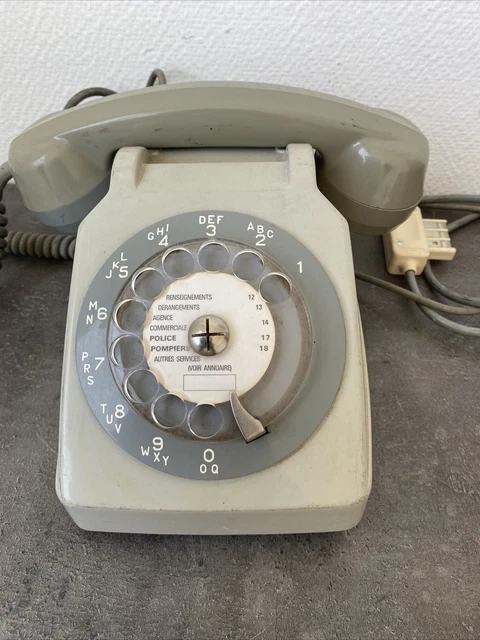 ANCIEN TELEPHONE GRIS Socotel S63 A Cadran 1973 EUR 14,50 - PicClick FR ANCIEN TELEPHONE GRIS Socotel S63 A Cadran 1973 EUR 14,50 - PicClick FR