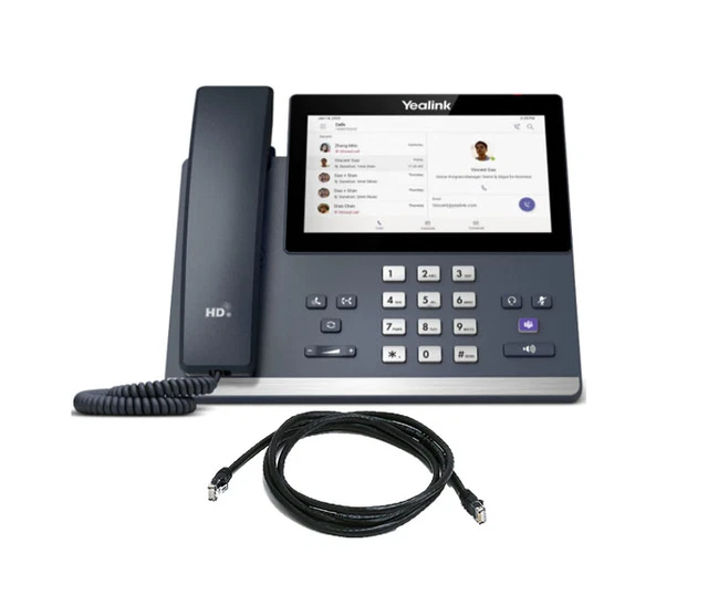 YEALINK MP56 MICROSOFT Teams IP Phone Handset Desktop 599.00 PicClick AU