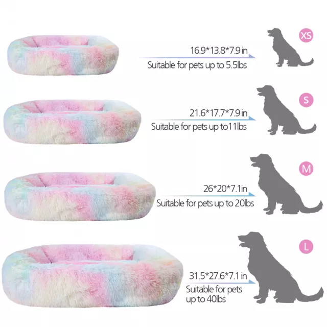 Soft Plush Orthopedic Pet Bed Slepping Mat Cushion for Small Large Dog Cat 2