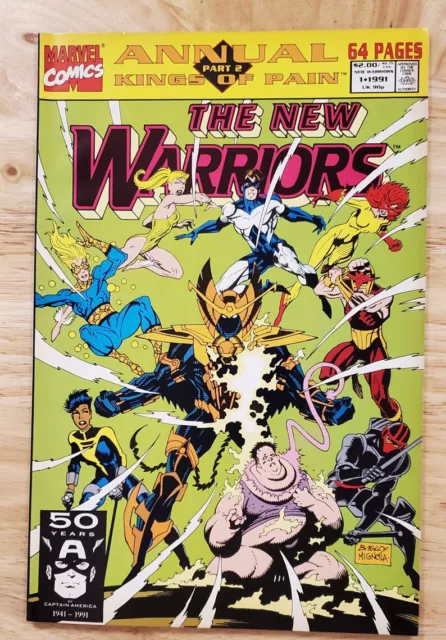 The New Mutants Annual Kings Of Pain 64 Page Annual Part 1 #7 1991