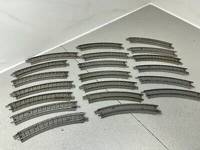 JOB LOT.Vintage Tri-ang Hornby Model Railway Track R.93 X 20. OO. UNTESTED