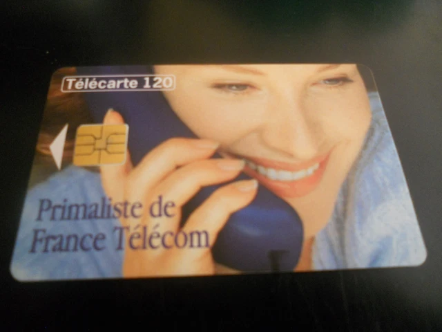 Carte téléphonique télécarte 120 unités France Telecom Signal d'Appel Carte téléphonique télécarte 120 unités France Telecom Signal d'Appel