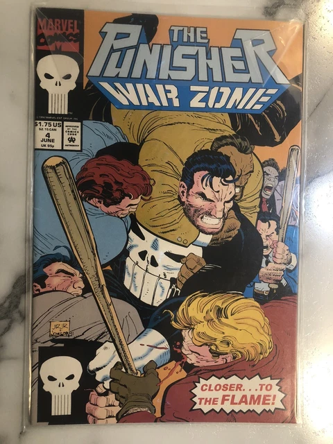 The Punisher War Zone #4 (1992) Comic Book - Marvel Comics