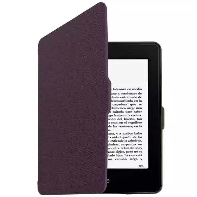 Smart Magnetic Slim Case Cover for Old Kindle Paperwhite 3/2/1 Gen. 7/6/5 Purple