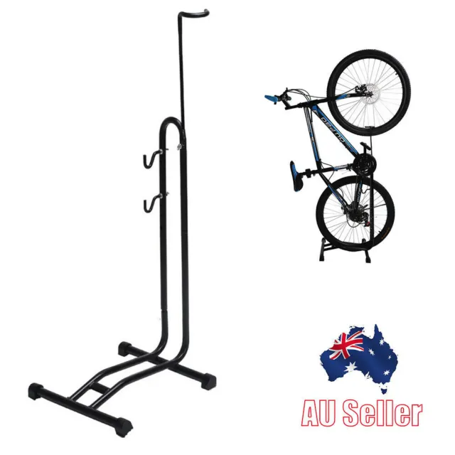 Floor Bike Stand Bicycle Steel Holder Parking Rack Storage Stand Hanger 2 SIZE