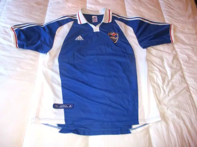 Maillot shirt jersey maglia ancien YOUGOSLAVIE JUGOSLAVIJA 2000 ADIDAS SRBIJA