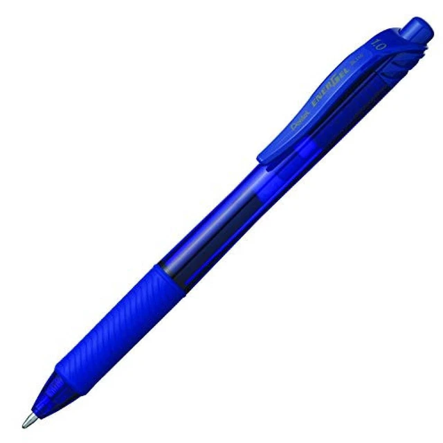 (TG. confezione 12 pezzi) Pentel BL110 Roller Gel Energel X 1.0, Blu - NUOVO