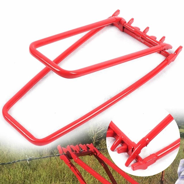 Ranch Barbed Wire Tightening Tool Wire Fence Repair Tightener Crimping Tool US