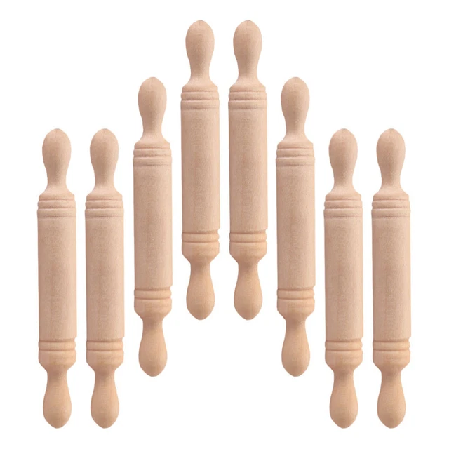 Shiwan Bastone a rullo piccolo arredamento casa rullo per pasta biscotti legno