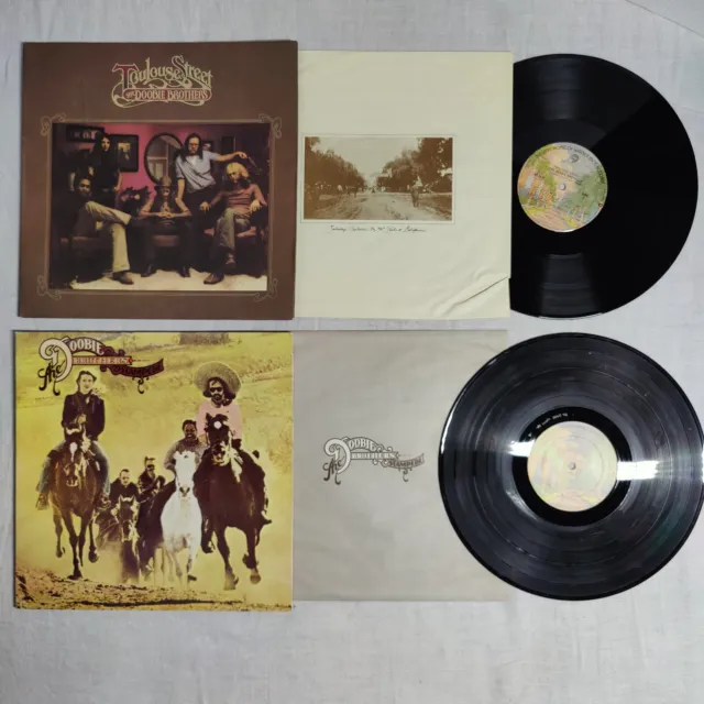 THE DOOBIE BROTHERS "Toulouse Street" VINYL & 1975 STAMPEDE VG LP RECORDS