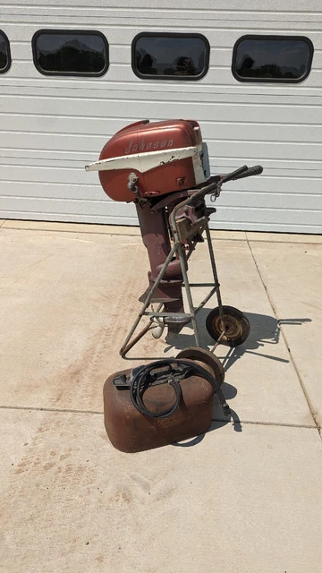 Johnson 15 Hp Outboard Boat Motor