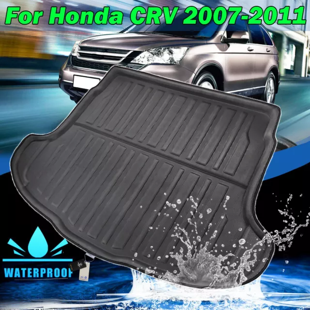 For Honda CR-V CRV 2007-2011 Rear Trunk Cargo Liner Boot Tray Mat Floor Carpet