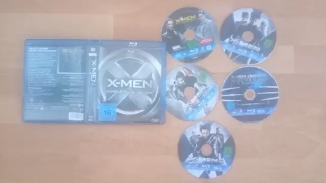 5 x [Blu-ray] X-Men - Complete Collection 5 FILME Teil 1 - 5