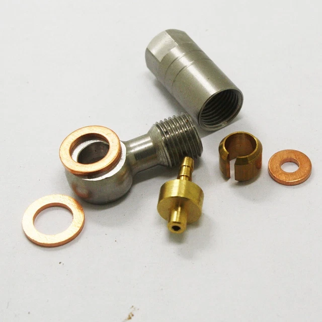 Kit De Raccords De Tuyau De Frein Hydraulique Pour HOPE TECH3 V4/E4/X2 - Alu