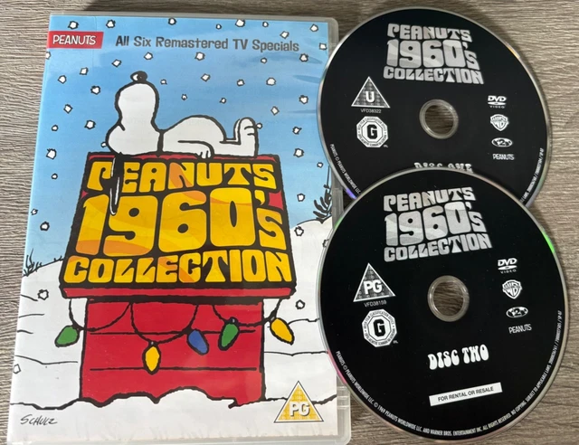 SNOOPY CHARLIE BROWN Peanuts 1960's Collection DVD Bundle Set of 3
