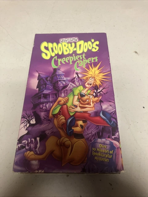 CARTOON NETWORK SCOOBY-DOO'S Creepiest Capers (VHS, 2000