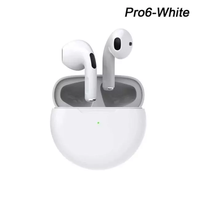 Yungong-Écouteurs Sans Fil Bluetooth PRO6 TWS, Casque D'Écoute Stéréo Binaural I