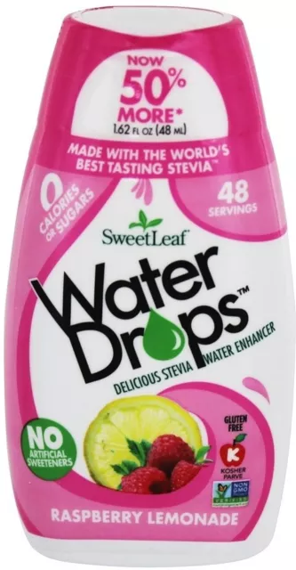 Sweet Drop Water Enhancer by SweetLeaf, 1.5 oz Raspberry Lemonade 1 pack
