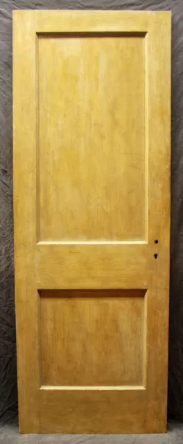 28"x78" Antique Vintage Interior SOLID Wood Wooden Closet Pantry Door 2 Panels