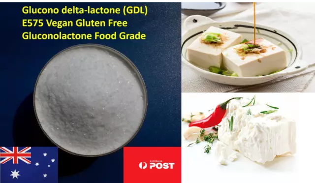 Glucono Delta Lactone GDL E575 Gluconolactone Food Grade Silken Tofu Cheese 1KG