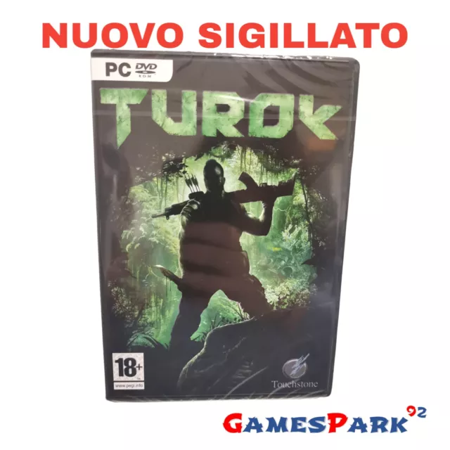 TUROK PC GAMES COMPUTER GIOCO NUOVO PER Italiano PAL DI DA X AZIONE NEW CON