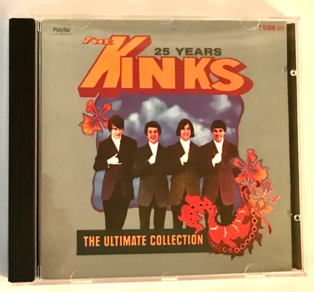 The Kinks 25 Years The Ultimate Collection CD PolyTel 1989 Best Greatest Hits
