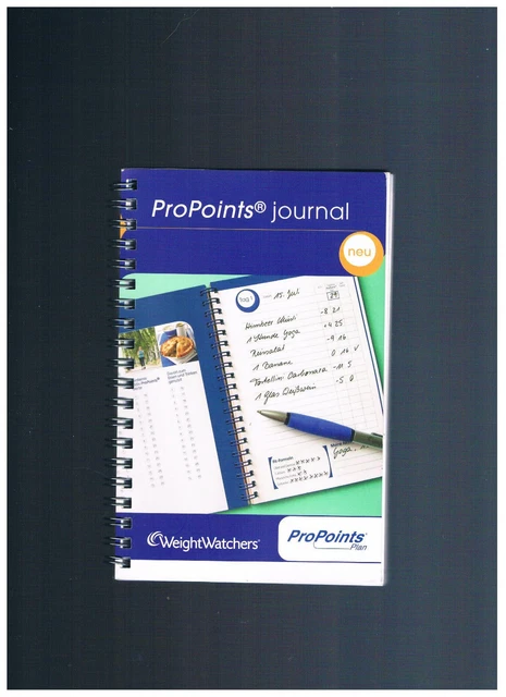 Weight Watchers 🌸🌾🌷 Gebraucht Mein Journal Propoints Für 11 Wochen Anfnger.