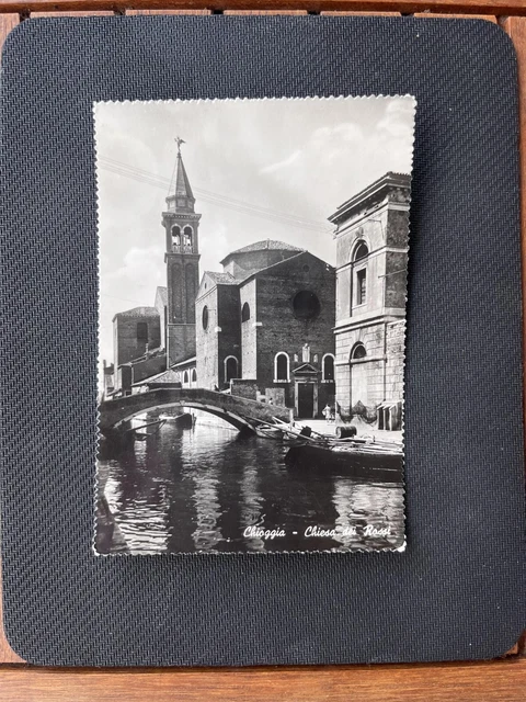 Cartolina Chioggia - Chiesa Dei Rossi -  Viaggiata 1952