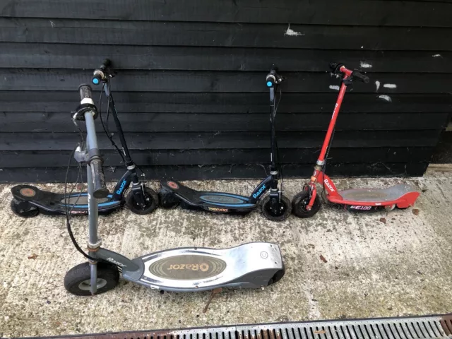 1x Razor Electric Scooter E-scooter E100 E300