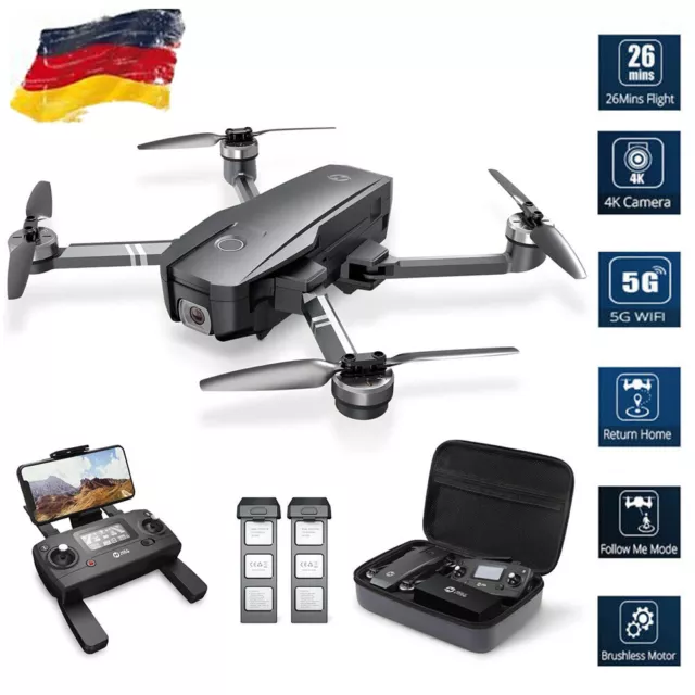 Holy Stone HS720 5G GPS Faltbar Drohne mit 4K Kamera RC Quadrocopter Bürstenlos