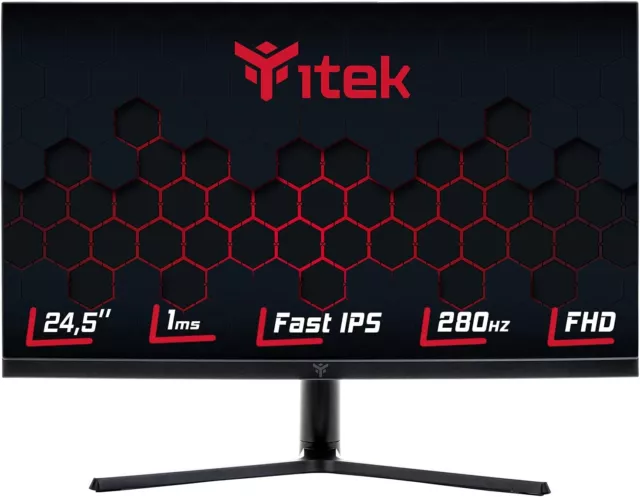 iTek GGF ITMF24I281FHD Monitor 24.5" 1920x1080 Fast IPS HDR Adaptive Sync 280Hz