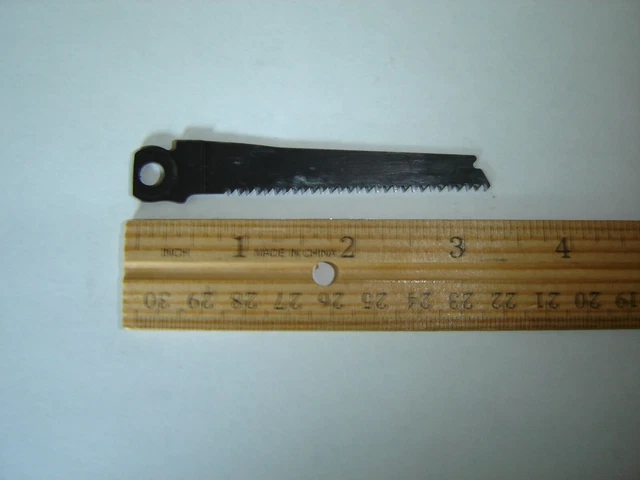 Leatherman Black Oxide saw blade Parts Mod Replacement New style wave,used