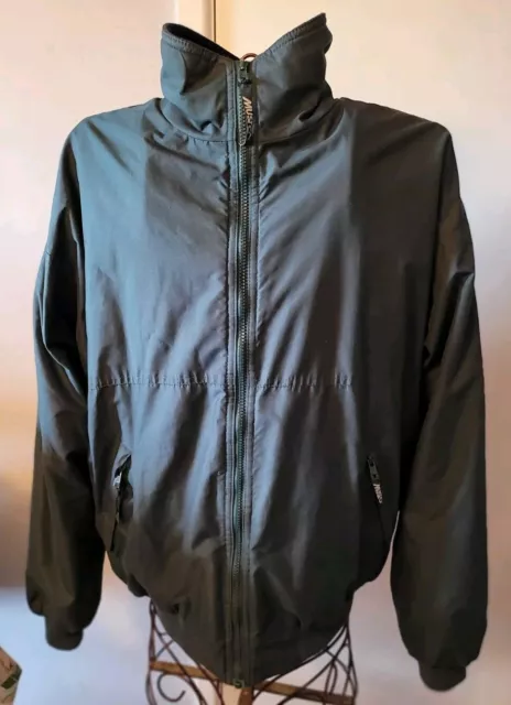 Musto Snugs Jacket Polartec Fleece Vintage Dark Green Large 50-52" Mens Full Zip
