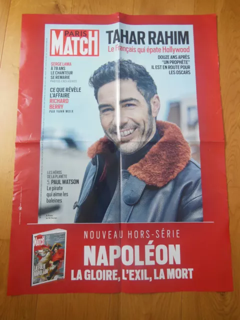 Tahar Rahim / Affiche 60 / 80 / Paris Match / 2021