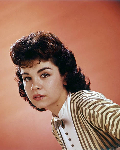AMERICAN ACTRESS AND singer Annette Funicello circa 1963 Old Movie ...