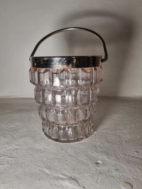 Seau à glace vintage en verre | Selency